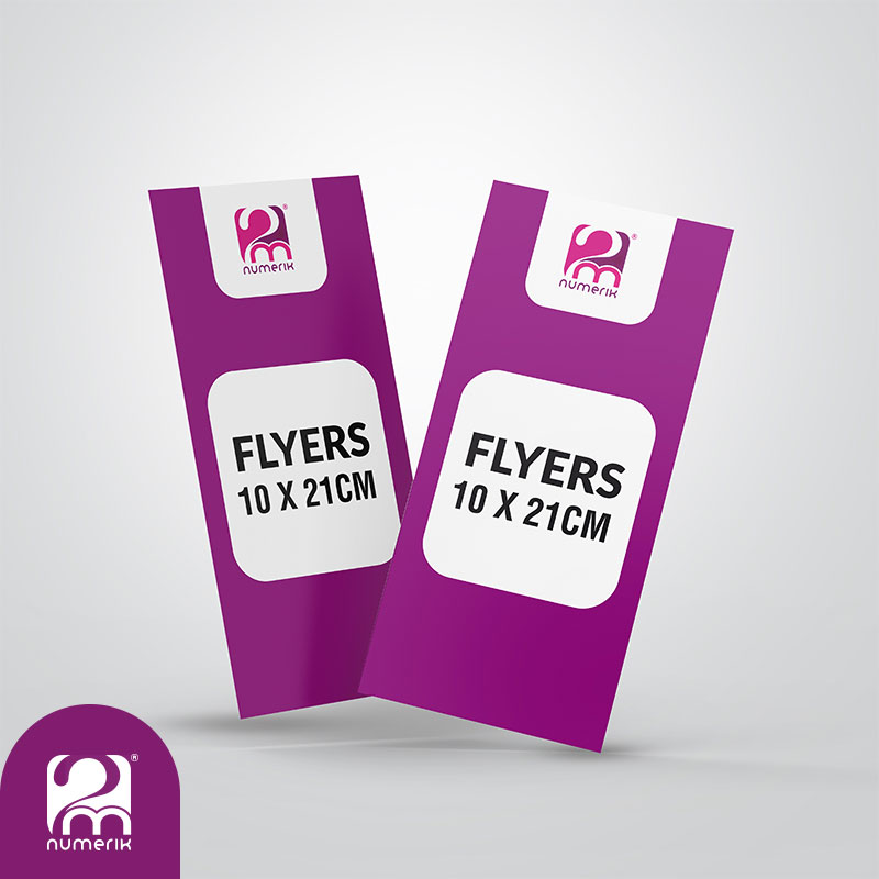 Flyer impression numérique