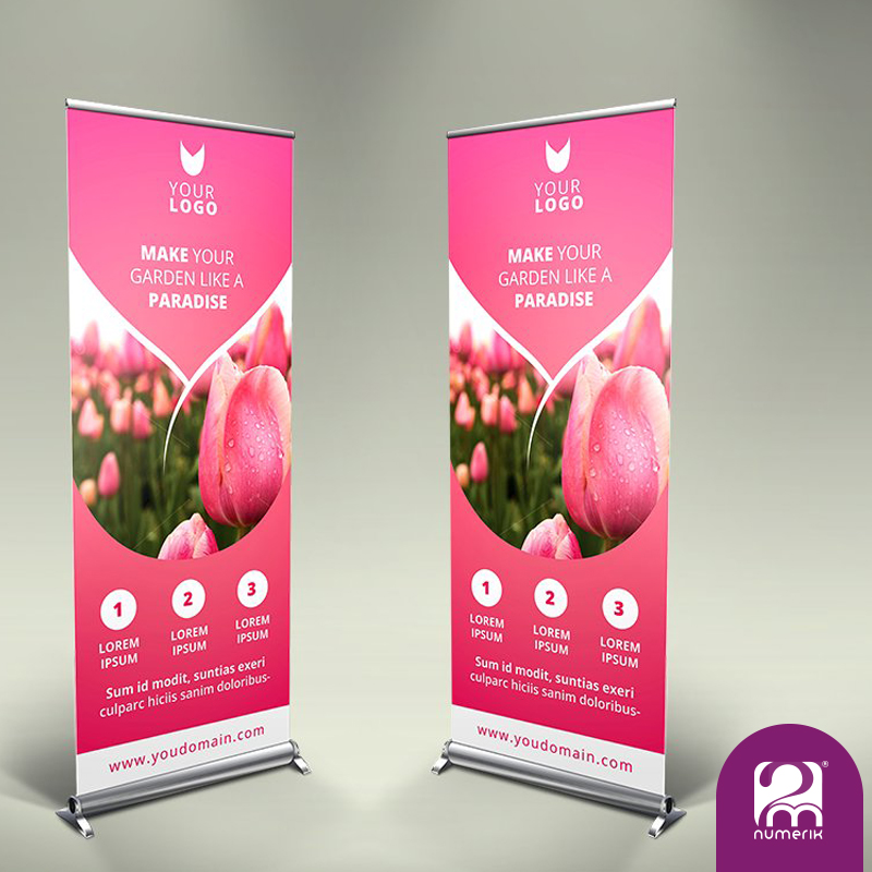 banner roll up 200x120 cm